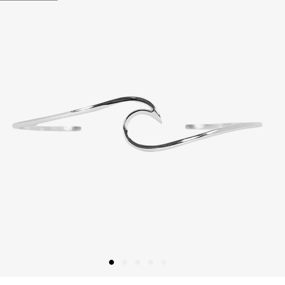 WAVE CUFF BRACELET - Picture 2 of 4